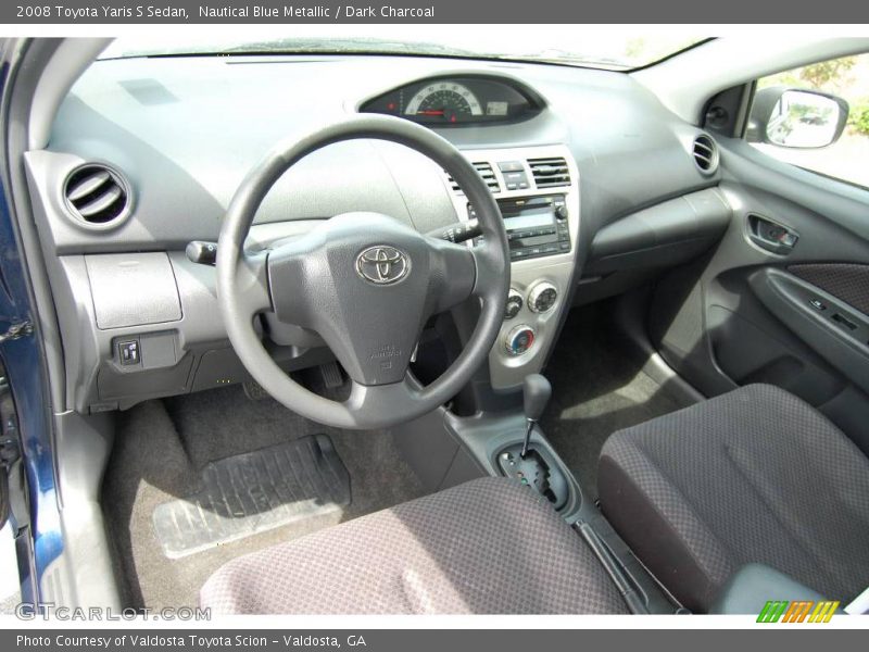 Nautical Blue Metallic / Dark Charcoal 2008 Toyota Yaris S Sedan