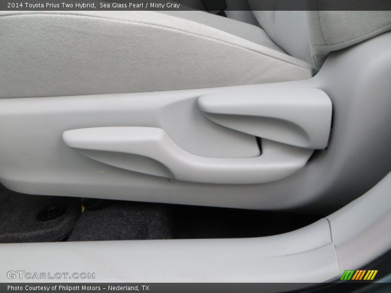 Sea Glass Pearl / Misty Gray 2014 Toyota Prius Two Hybrid