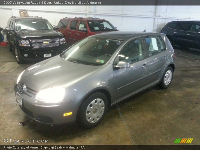 United Grey Metallic / Anthracite 2007 Volkswagen Rabbit 4 Door
