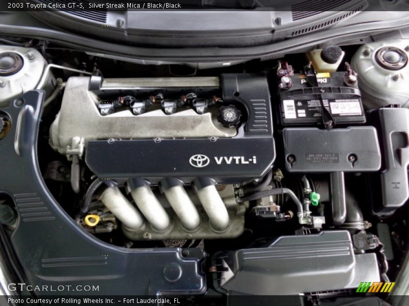 2003 Celica GT-S Engine - 1.8 Liter DOHC 16-Valve VVT-i 4 Cylinder
