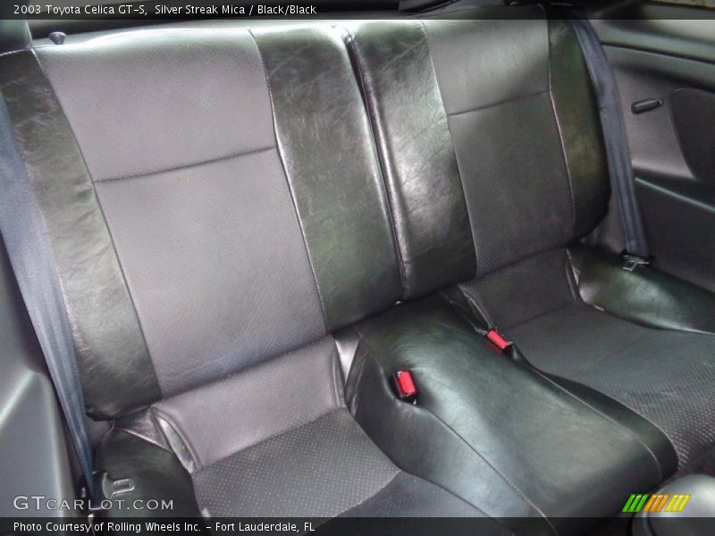 Silver Streak Mica / Black/Black 2003 Toyota Celica GT-S