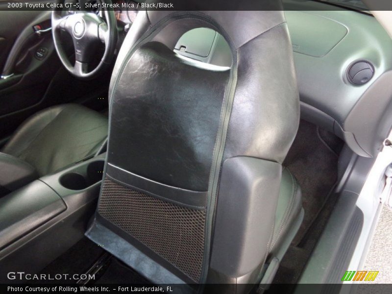 Silver Streak Mica / Black/Black 2003 Toyota Celica GT-S