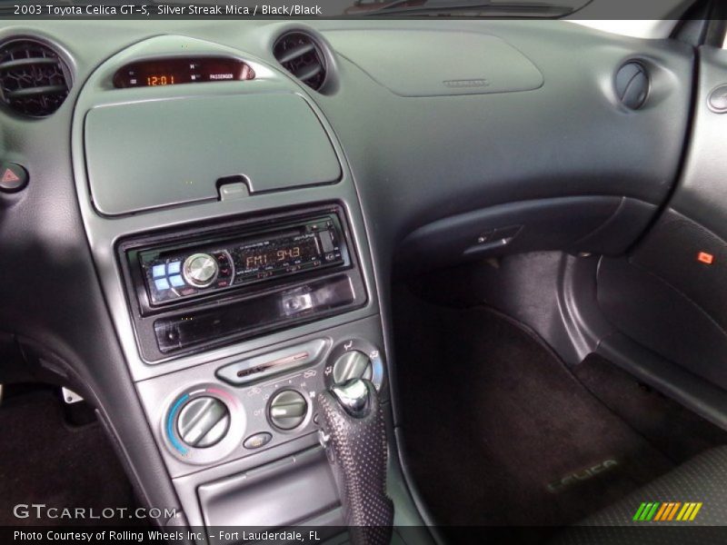 Silver Streak Mica / Black/Black 2003 Toyota Celica GT-S