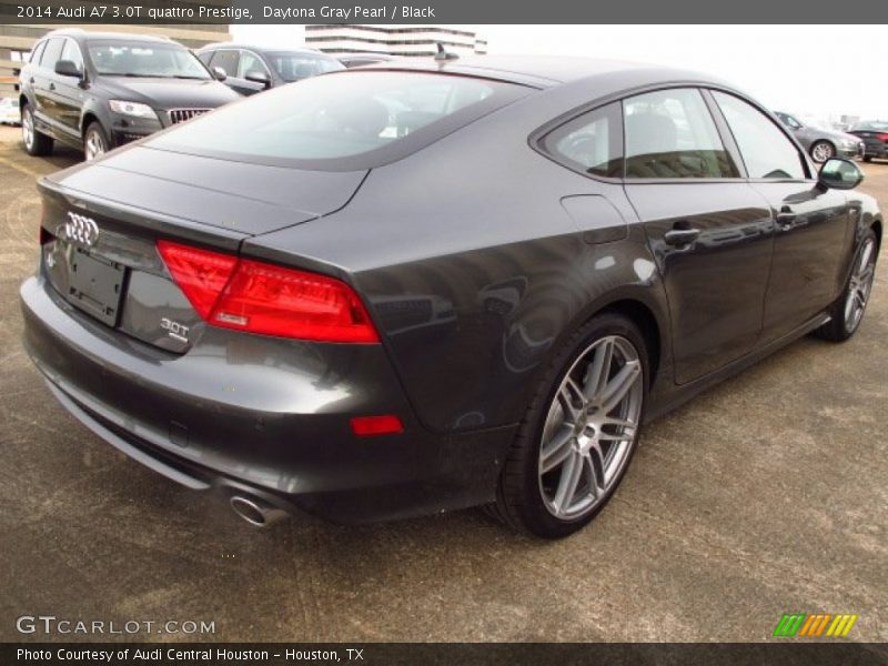 Daytona Gray Pearl / Black 2014 Audi A7 3.0T quattro Prestige
