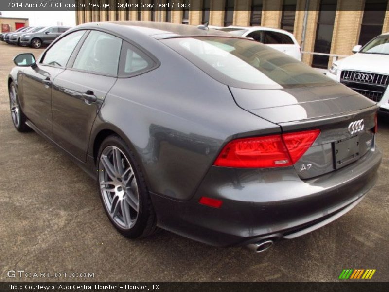 Daytona Gray Pearl / Black 2014 Audi A7 3.0T quattro Prestige