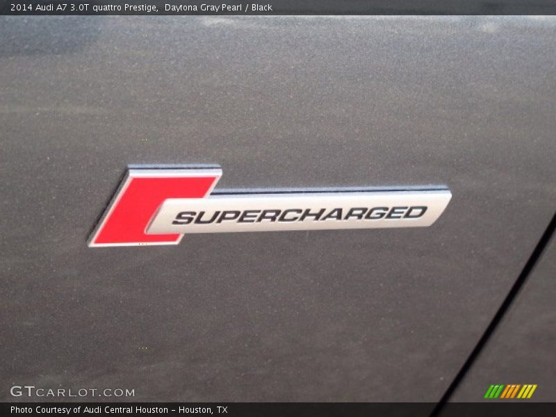 Daytona Gray Pearl / Black 2014 Audi A7 3.0T quattro Prestige