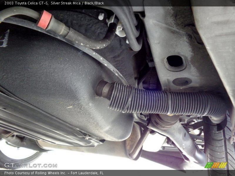 Undercarriage of 2003 Celica GT-S