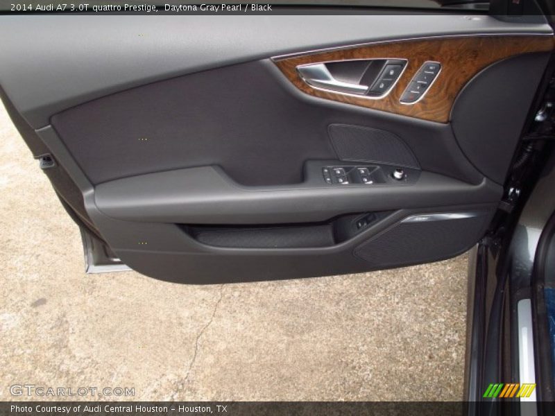 Daytona Gray Pearl / Black 2014 Audi A7 3.0T quattro Prestige