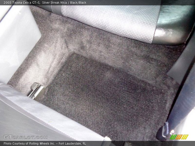 Silver Streak Mica / Black/Black 2003 Toyota Celica GT-S