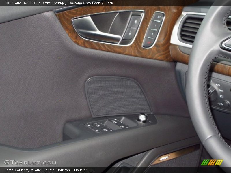 Daytona Gray Pearl / Black 2014 Audi A7 3.0T quattro Prestige