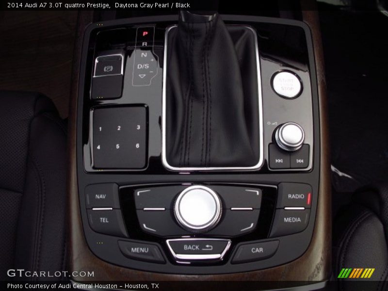 Daytona Gray Pearl / Black 2014 Audi A7 3.0T quattro Prestige