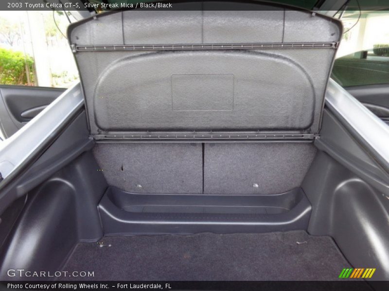 Silver Streak Mica / Black/Black 2003 Toyota Celica GT-S