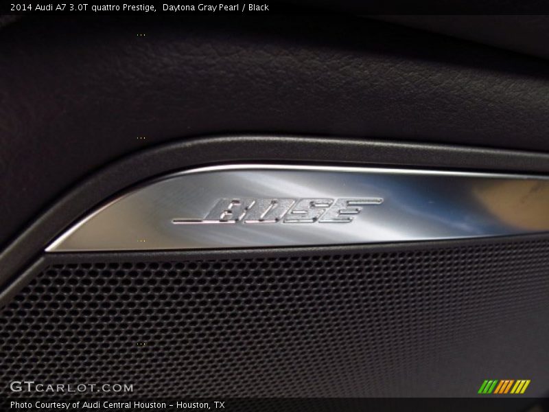 Daytona Gray Pearl / Black 2014 Audi A7 3.0T quattro Prestige