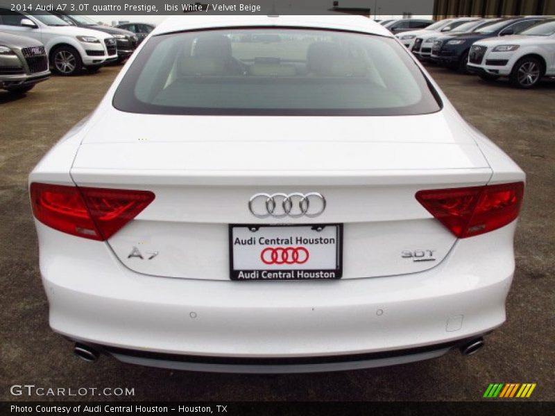 Ibis White / Velvet Beige 2014 Audi A7 3.0T quattro Prestige