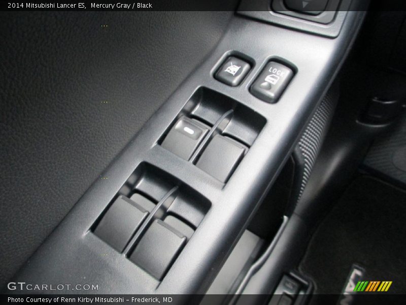Mercury Gray / Black 2014 Mitsubishi Lancer ES