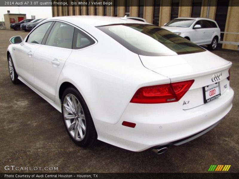 Ibis White / Velvet Beige 2014 Audi A7 3.0T quattro Prestige