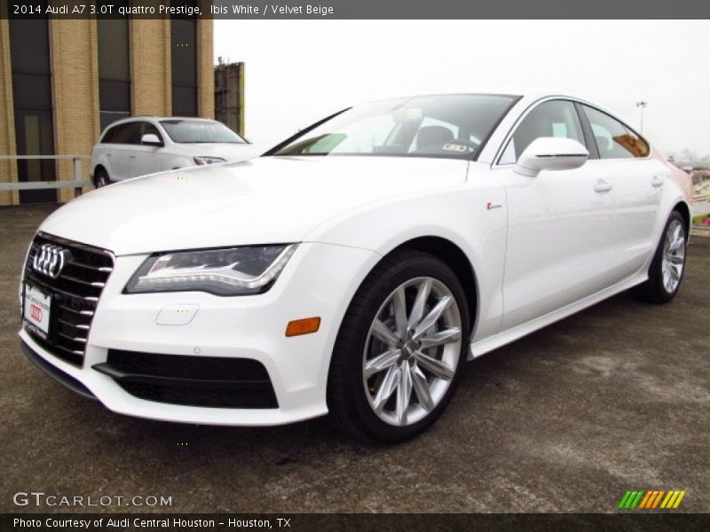 Ibis White / Velvet Beige 2014 Audi A7 3.0T quattro Prestige