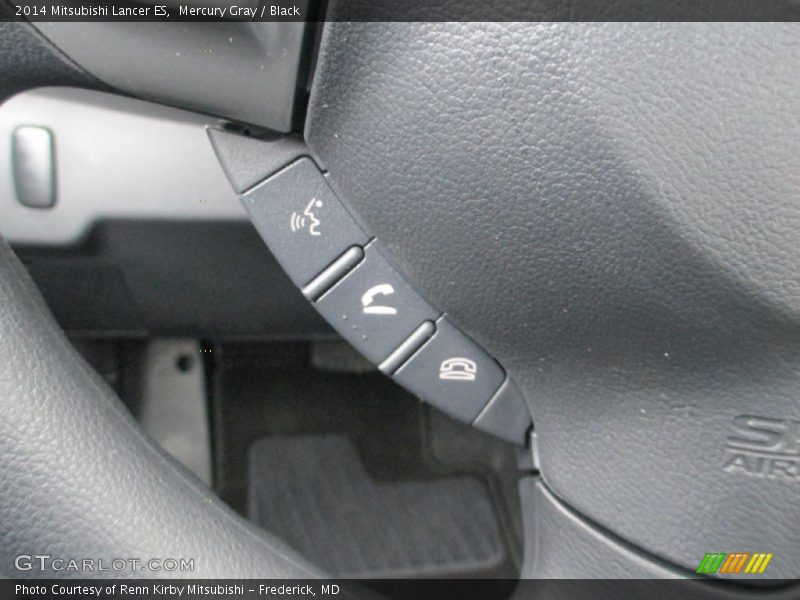 Mercury Gray / Black 2014 Mitsubishi Lancer ES