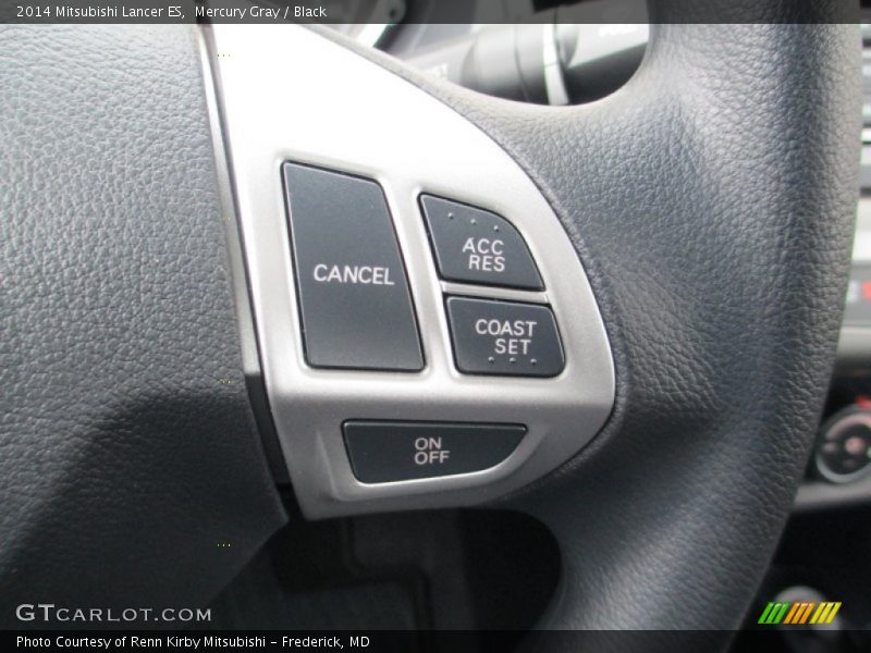 Mercury Gray / Black 2014 Mitsubishi Lancer ES