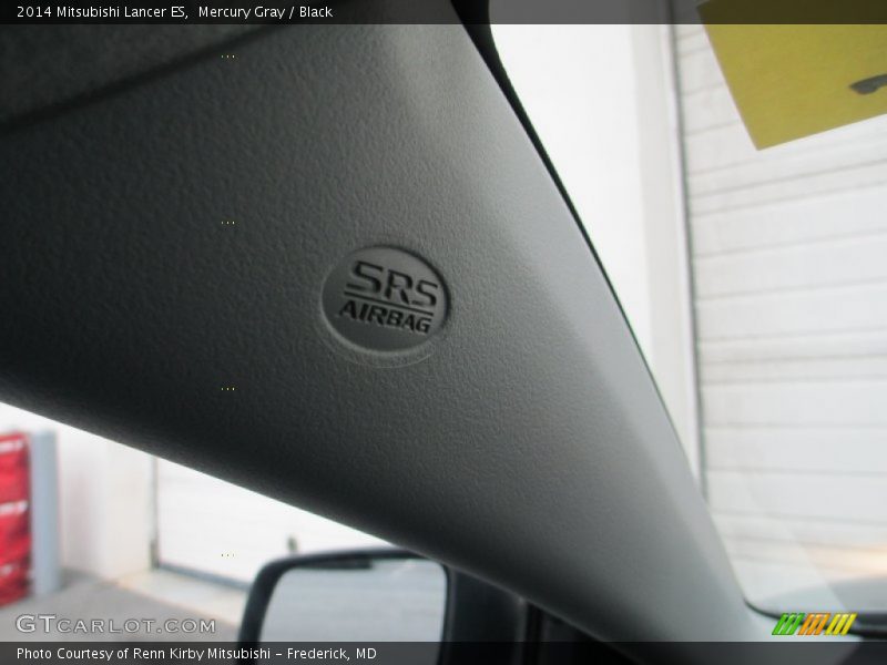 Mercury Gray / Black 2014 Mitsubishi Lancer ES
