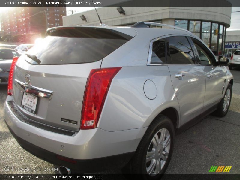 Radiant Silver / Titanium/Ebony 2010 Cadillac SRX V6