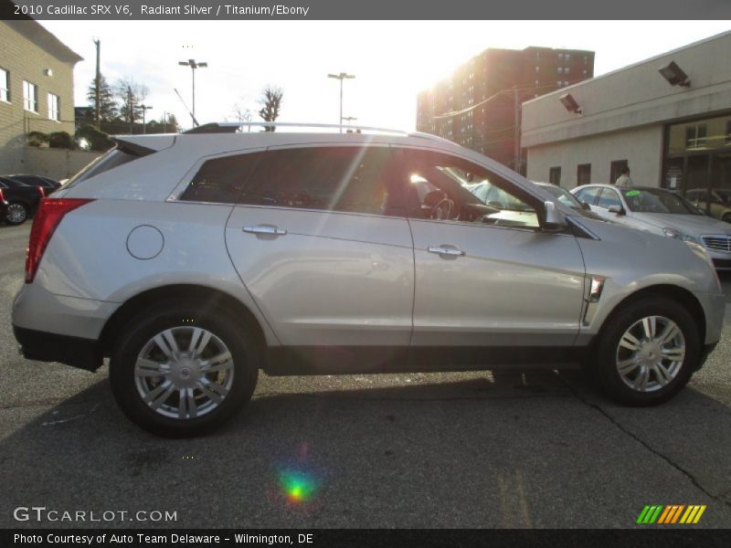 Radiant Silver / Titanium/Ebony 2010 Cadillac SRX V6