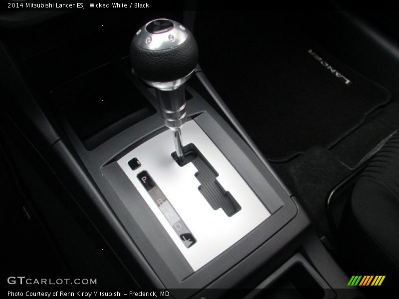Wicked White / Black 2014 Mitsubishi Lancer ES
