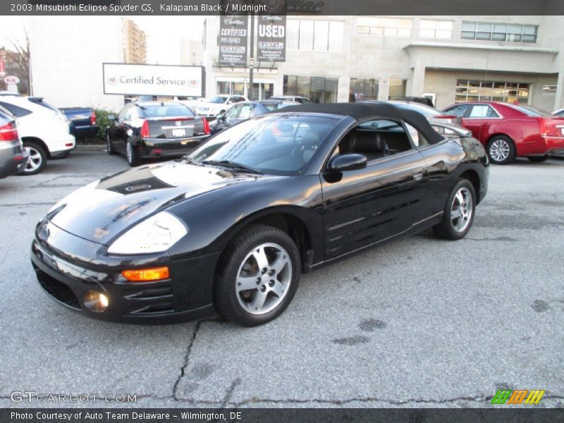 Kalapana Black / Midnight 2003 Mitsubishi Eclipse Spyder GS
