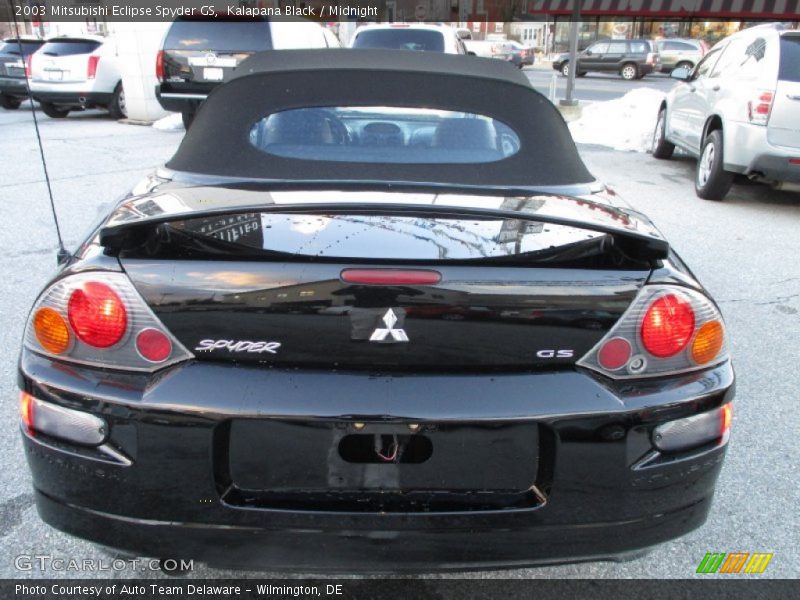 Kalapana Black / Midnight 2003 Mitsubishi Eclipse Spyder GS
