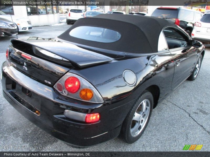 Kalapana Black / Midnight 2003 Mitsubishi Eclipse Spyder GS