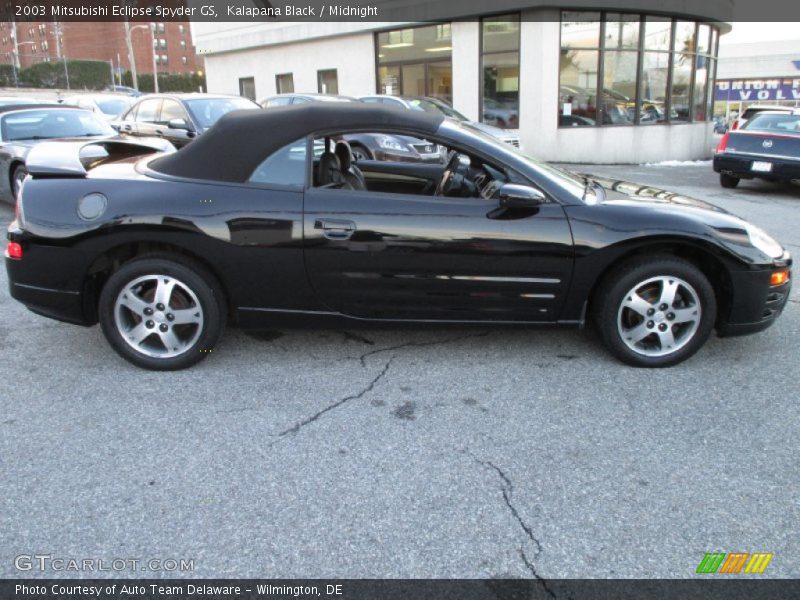 Kalapana Black / Midnight 2003 Mitsubishi Eclipse Spyder GS