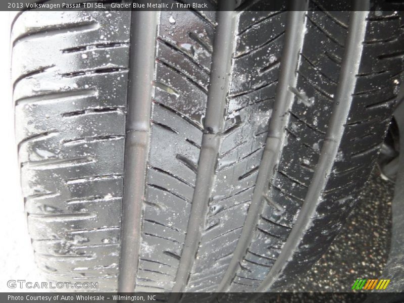 Glacier Blue Metallic / Titan Black 2013 Volkswagen Passat TDI SEL