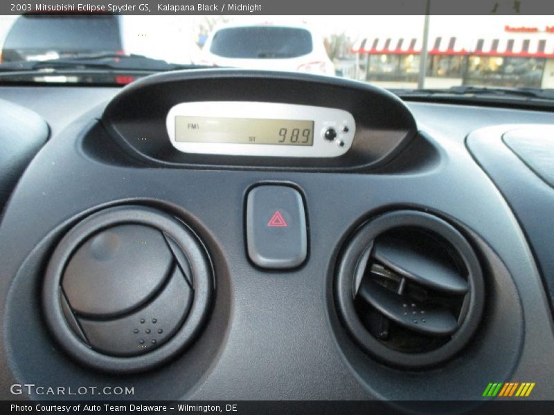 Kalapana Black / Midnight 2003 Mitsubishi Eclipse Spyder GS