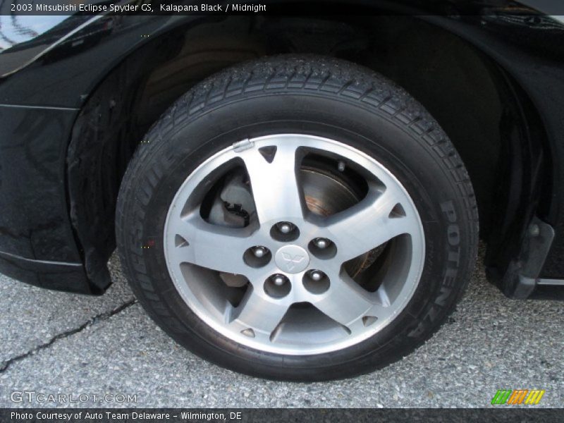 Kalapana Black / Midnight 2003 Mitsubishi Eclipse Spyder GS