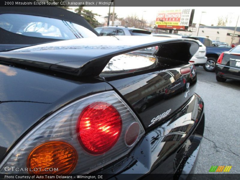 Kalapana Black / Midnight 2003 Mitsubishi Eclipse Spyder GS