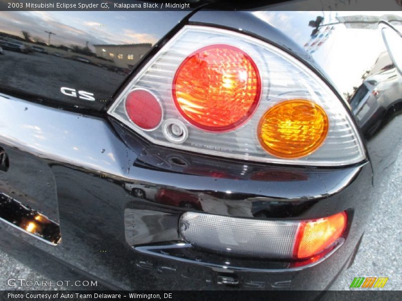 Kalapana Black / Midnight 2003 Mitsubishi Eclipse Spyder GS