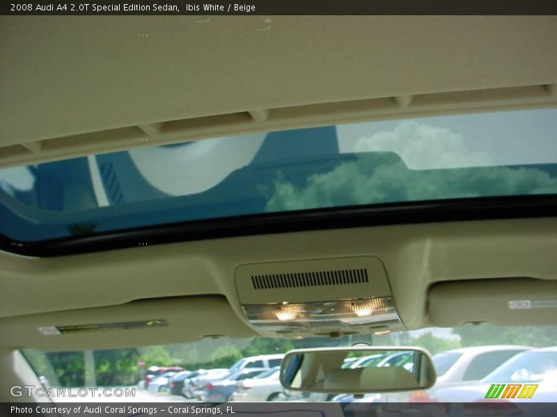 Ibis White / Beige 2008 Audi A4 2.0T Special Edition Sedan