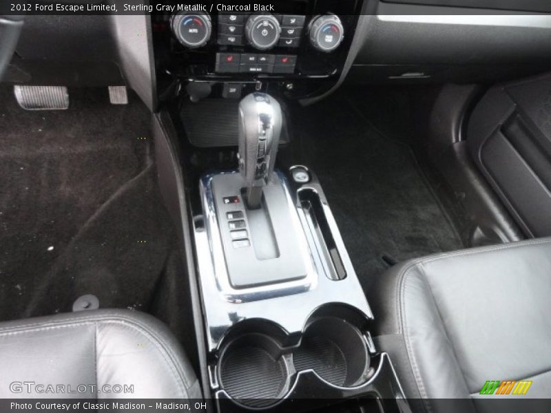 Sterling Gray Metallic / Charcoal Black 2012 Ford Escape Limited
