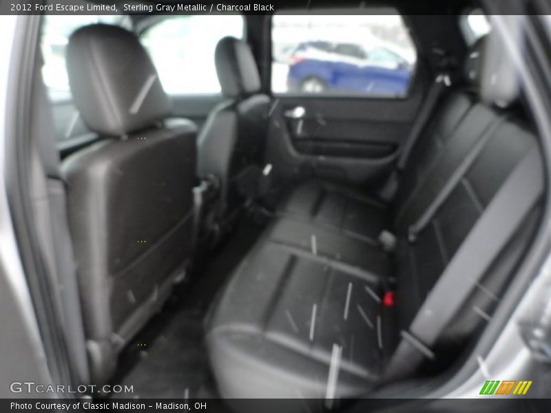 Sterling Gray Metallic / Charcoal Black 2012 Ford Escape Limited