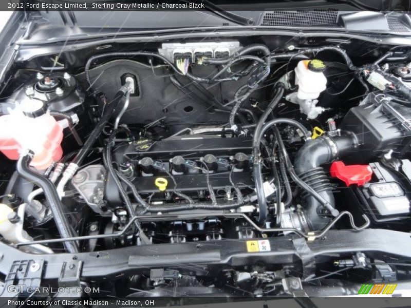 Sterling Gray Metallic / Charcoal Black 2012 Ford Escape Limited
