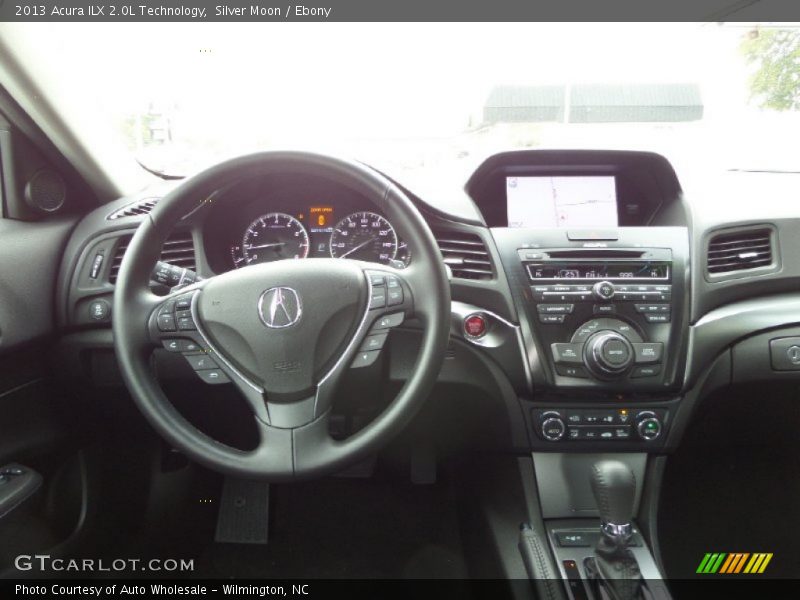 Silver Moon / Ebony 2013 Acura ILX 2.0L Technology