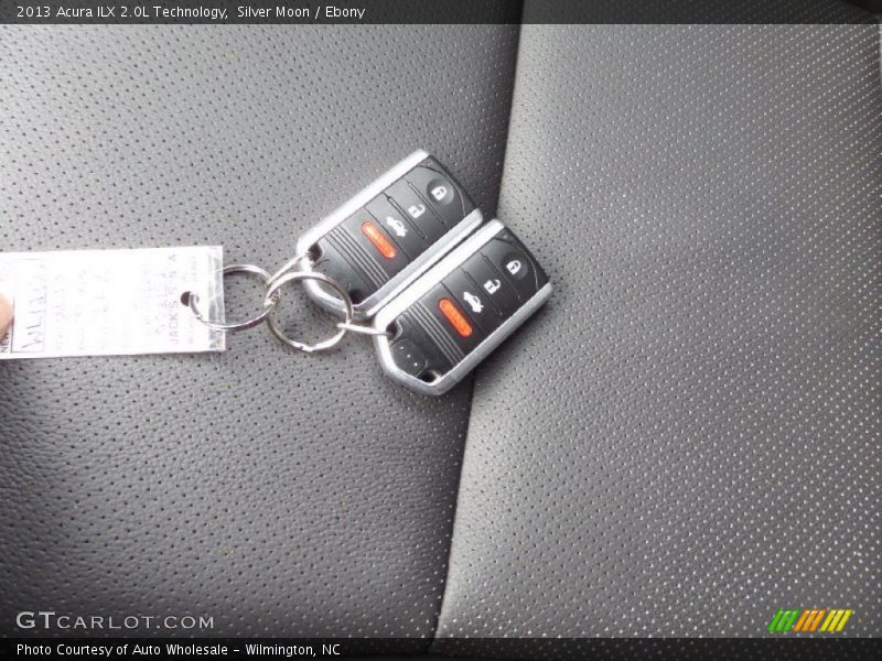 Silver Moon / Ebony 2013 Acura ILX 2.0L Technology