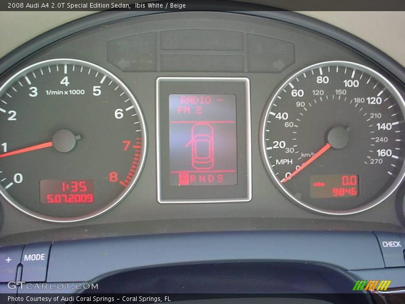 Ibis White / Beige 2008 Audi A4 2.0T Special Edition Sedan