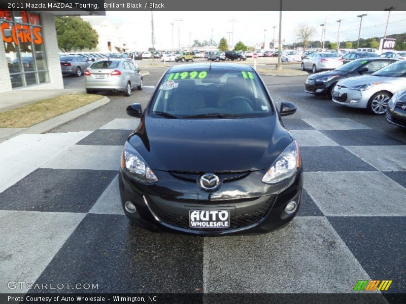 Brilliant Black / Black 2011 Mazda MAZDA2 Touring