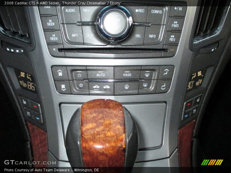 Controls of 2008 CTS 4 AWD Sedan