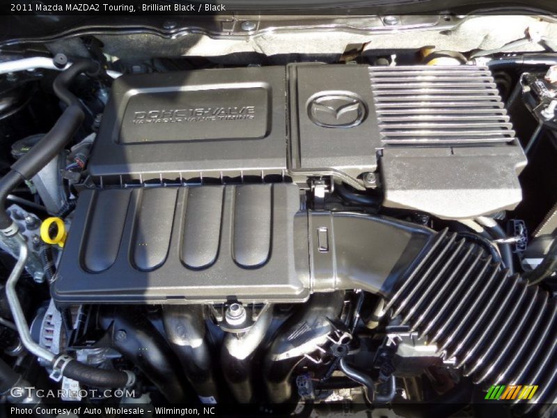 Brilliant Black / Black 2011 Mazda MAZDA2 Touring