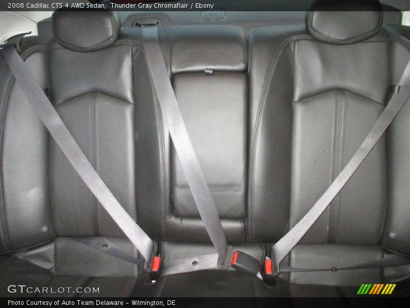 Thunder Gray Chromaflair / Ebony 2008 Cadillac CTS 4 AWD Sedan