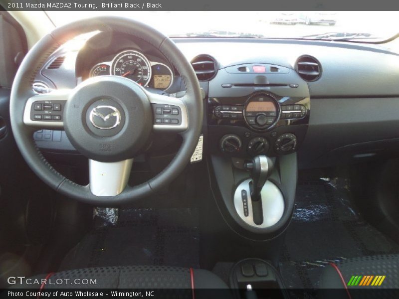 Brilliant Black / Black 2011 Mazda MAZDA2 Touring