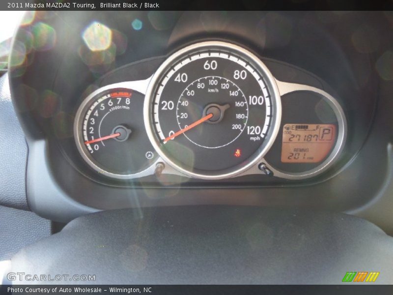 Brilliant Black / Black 2011 Mazda MAZDA2 Touring