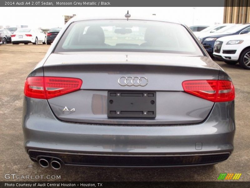 Monsoon Grey Metallic / Black 2014 Audi A4 2.0T Sedan